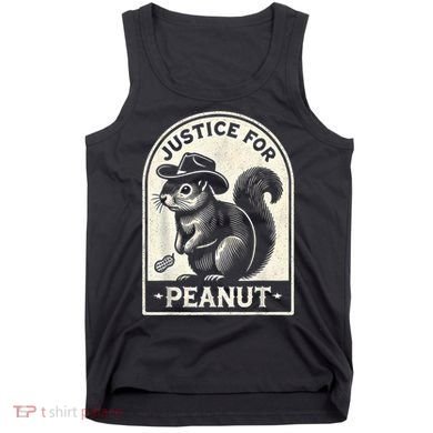 Justice For Peanut The Squirrel Peanut Squirrel Wanted Tank Top