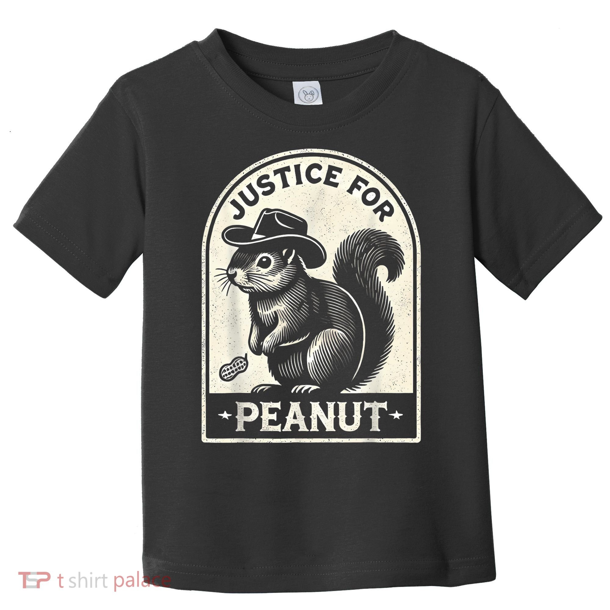 Justice For Peanut The Squirrel Peanut Squirrel Wanted Toddler T-Shirt