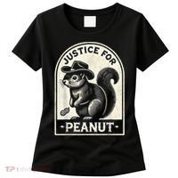 Justice For Peanut The Squirrel Peanut Squirrel Wanted Women's T-Shirt thumb 0