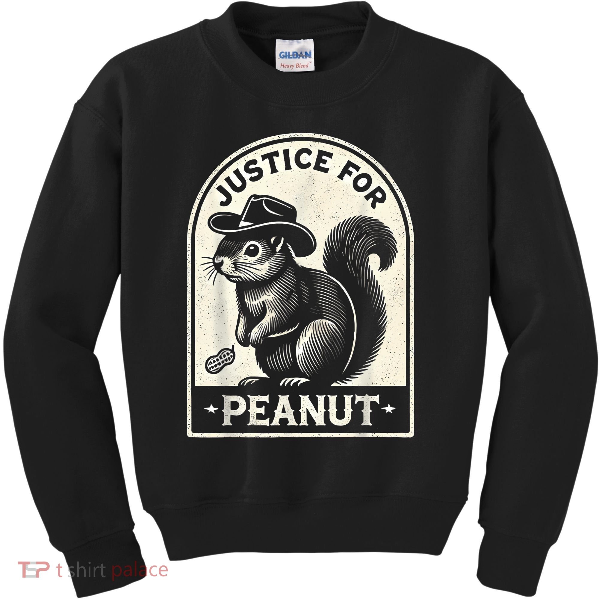 Justice For Peanut The Squirrel Peanut Squirrel Wanted Kids Sweatshirt