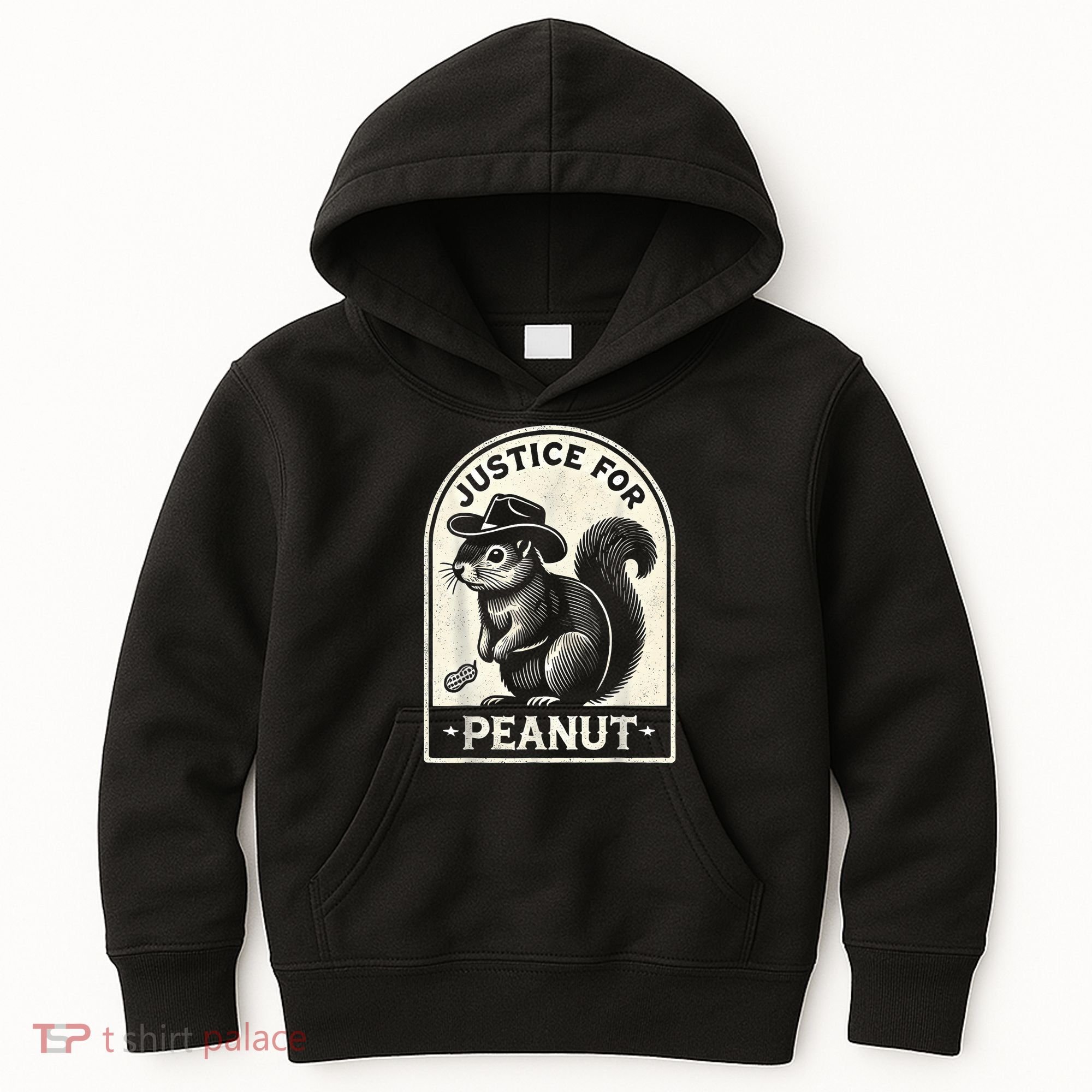 Justice For Peanut The Squirrel Peanut Squirrel Wanted Kids Hoodie