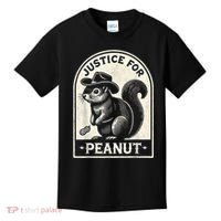 Justice For Peanut The Squirrel Peanut Squirrel Wanted Kids T-Shirt thumb 0