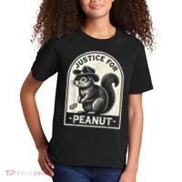 Justice For Peanut The Squirrel Peanut Squirrel Wanted Kids T-Shirt thumb 2