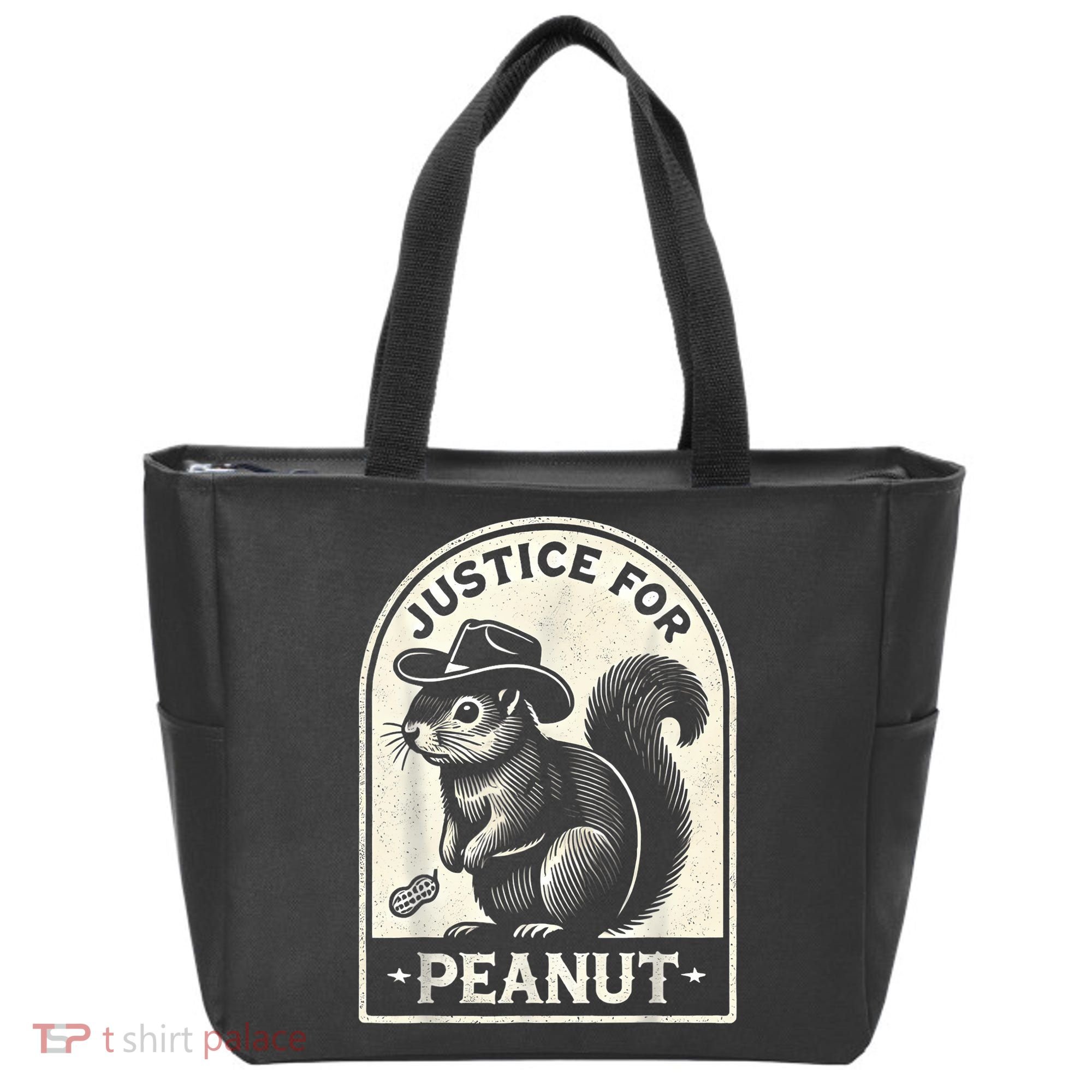 Justice For Peanut The Squirrel Peanut Squirrel Wanted Tote Bag