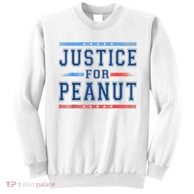 Justice For Peanut The Squirrel Peanut Squirrel Sweatshirt