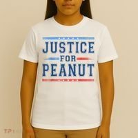 Justice For Peanut The Squirrel Peanut Squirrel T-Shirt thumb 4