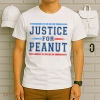 Justice For Peanut The Squirrel Peanut Squirrel T-Shirt thumb 6