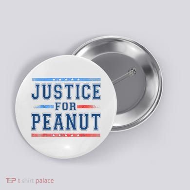 Justice For Peanut The Squirrel Peanut Squirrel Button