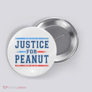 Justice For Peanut The Squirrel Peanut Squirrel Button