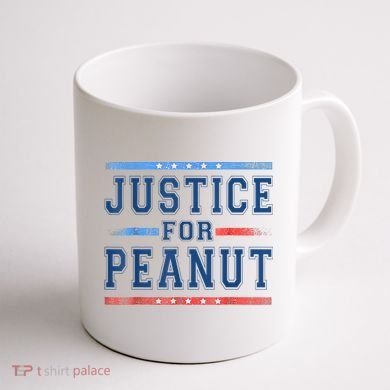Justice For Peanut The Squirrel Peanut Squirrel Coffee Mug back