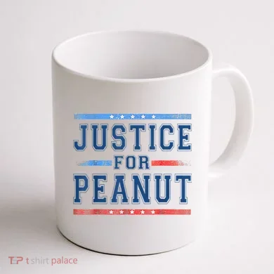 Justice For Peanut The Squirrel Peanut Squirrel Coffee Mug back