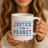 Justice For Peanut The Squirrel Peanut Squirrel Coffee Mug thumb 3