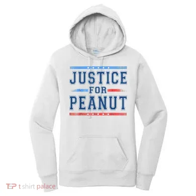 Justice For Peanut The Squirrel Peanut Squirrel Women's Hoodie