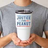 Justice For Peanut The Squirrel Peanut Squirrel Tumbler thumb 2