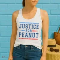Justice For Peanut The Squirrel Peanut Squirrel Women's Tank Top thumb 2