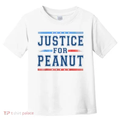 Justice For Peanut The Squirrel Peanut Squirrel Toddler T-Shirt