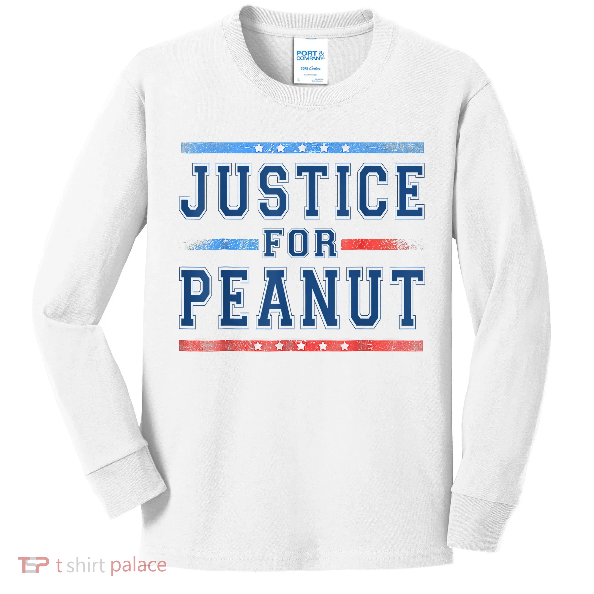 Justice For Peanut The Squirrel Peanut Squirrel Kids Long Sleeve Shirt