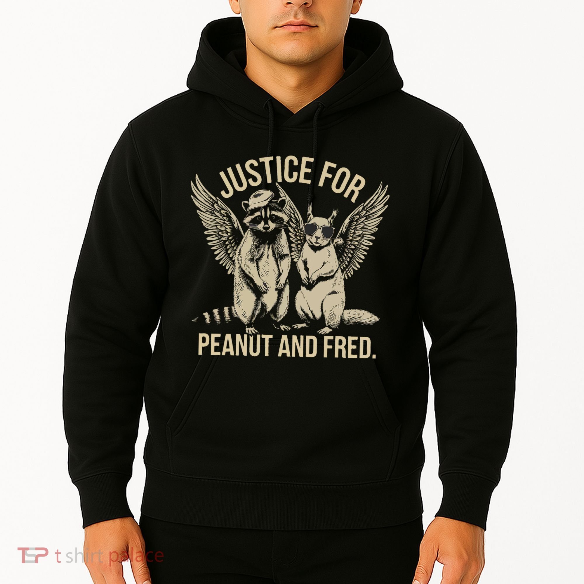 Justice For Peanut And Fred Peanut Squirrel Fred Raccoon Hoodie