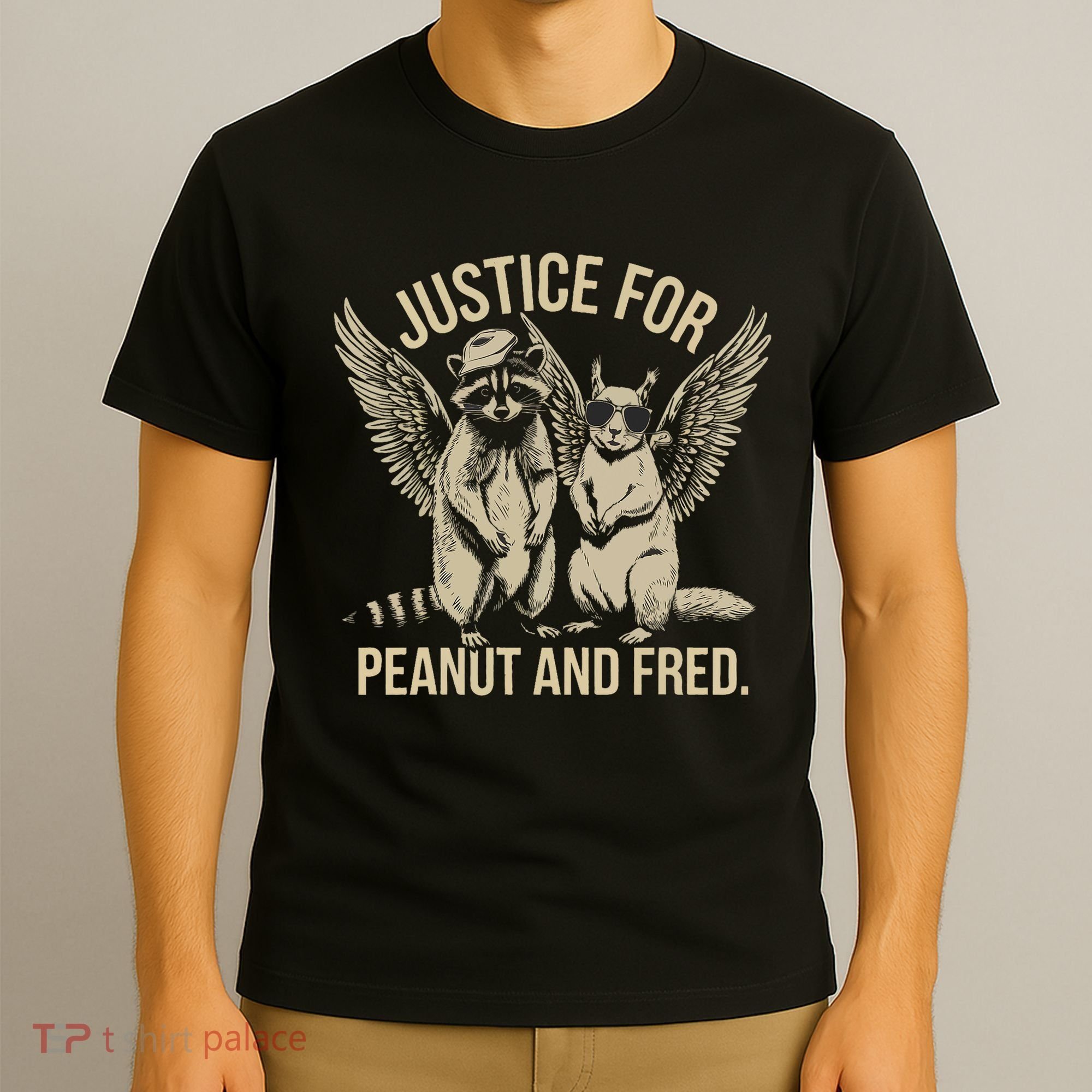 Justice For Peanut And Fred Peanut Squirrel Fred Raccoon T-Shirt