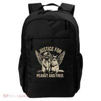Justice For Peanut And Fred Peanut Squirrel Fred Raccoon Backpack thumb 0