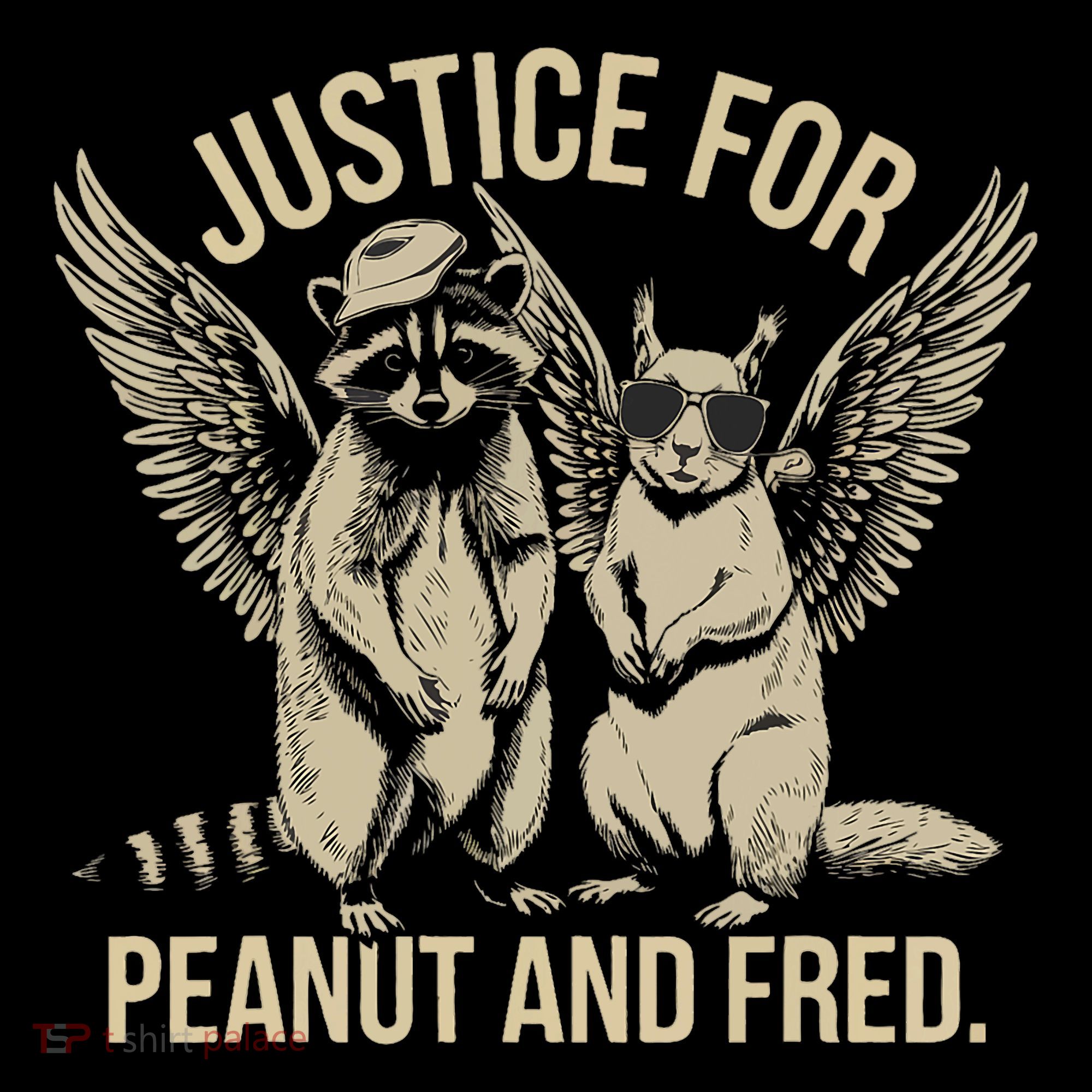 Justice For Peanut And Fred Peanut Squirrel Fred Raccoon Women's Hoodie