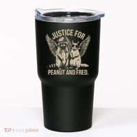 Justice For Peanut And Fred Peanut Squirrel Fred Raccoon Tumbler thumb 0