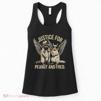 Justice For Peanut And Fred Peanut Squirrel Fred Raccoon Women's Tank Top thumb 0
