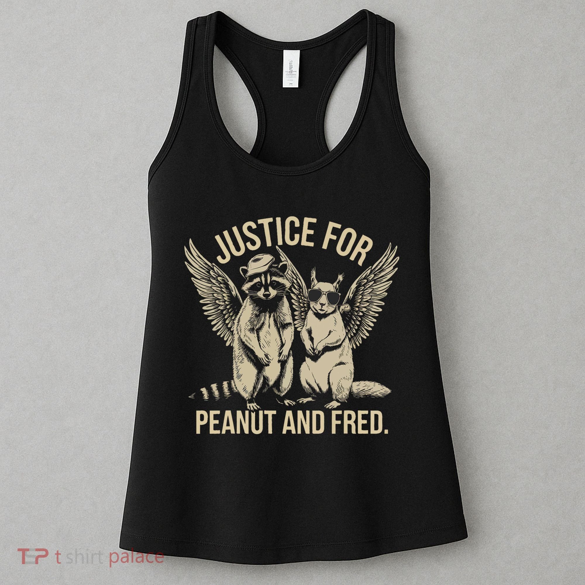 Justice For Peanut And Fred Peanut Squirrel Fred Raccoon Women's Tank Top