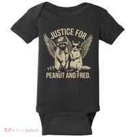 Justice For Peanut And Fred Peanut Squirrel Fred Raccoon Baby Bodysuit thumb 0