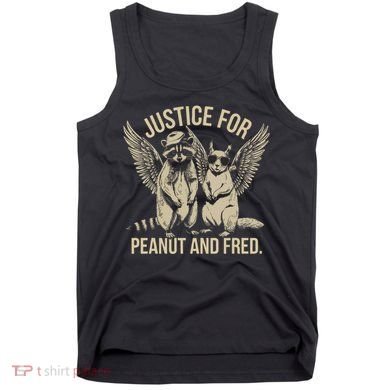 Justice For Peanut And Fred Peanut Squirrel Fred Raccoon Tank Top