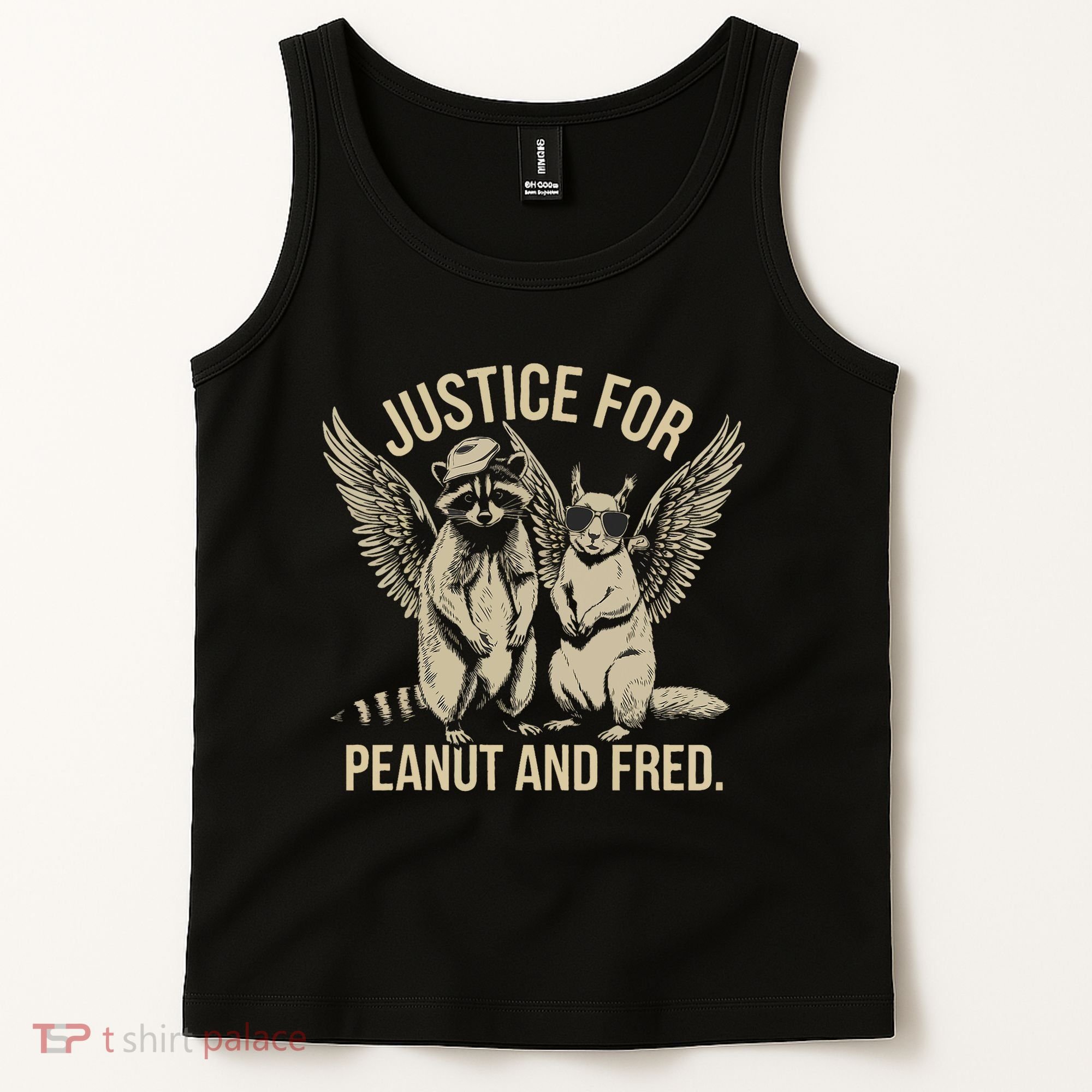 Justice For Peanut And Fred Peanut Squirrel Fred Raccoon Tank Top