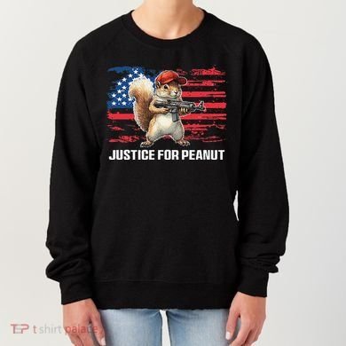 Justice For Peanut The Squirrel Peanut Squirrel Pnut Women's Sweatshirt