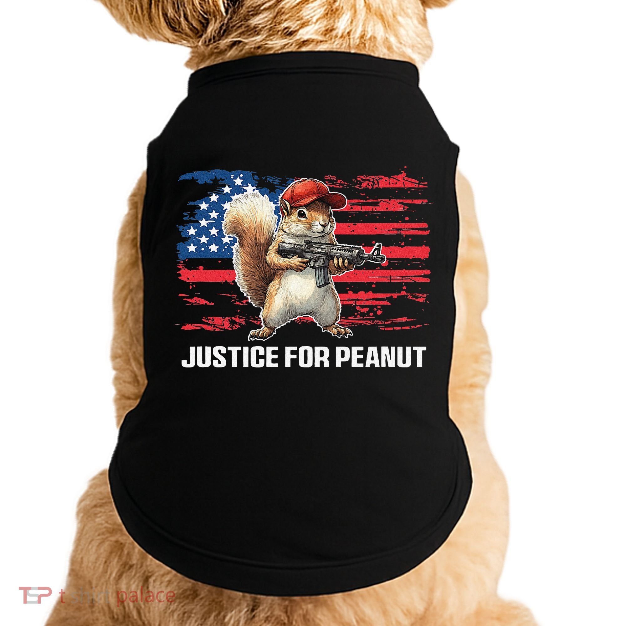 Justice For Peanut The Squirrel Peanut Squirrel Pnut Doggie Tank