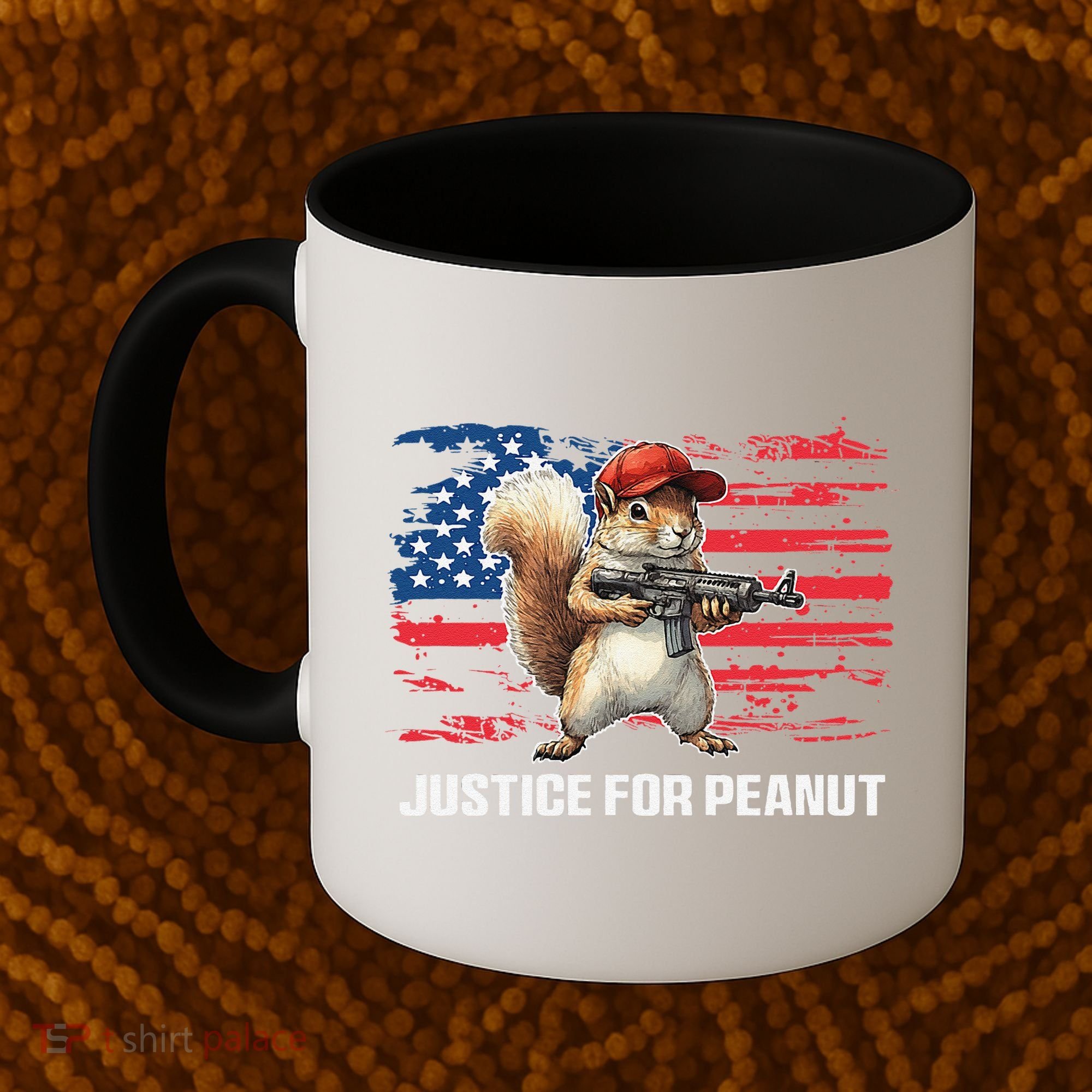 Justice For Peanut The Squirrel Peanut Squirrel Pnut Coffee Mug