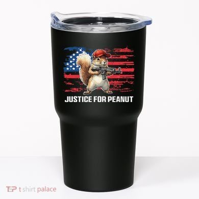 Justice For Peanut The Squirrel Peanut Squirrel Pnut Tumbler