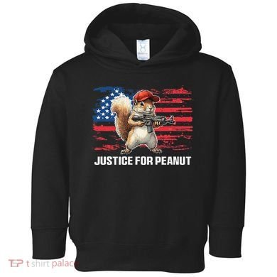 Justice For Peanut The Squirrel Peanut Squirrel Pnut Toddler Hoodie
