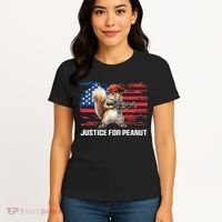 Justice For Peanut The Squirrel Peanut Squirrel Pnut Women's T-Shirt thumb 4