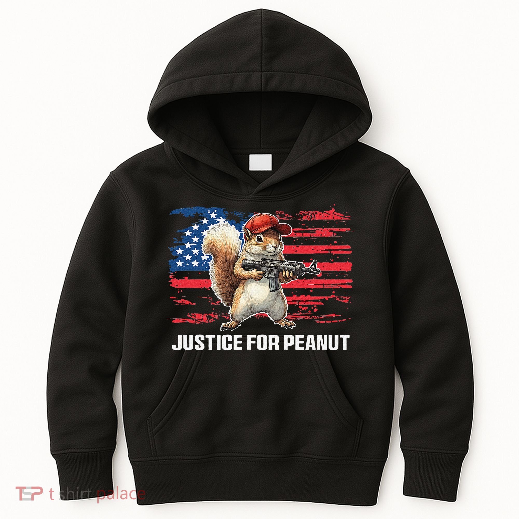 Justice For Peanut The Squirrel Peanut Squirrel Pnut Kids Hoodie