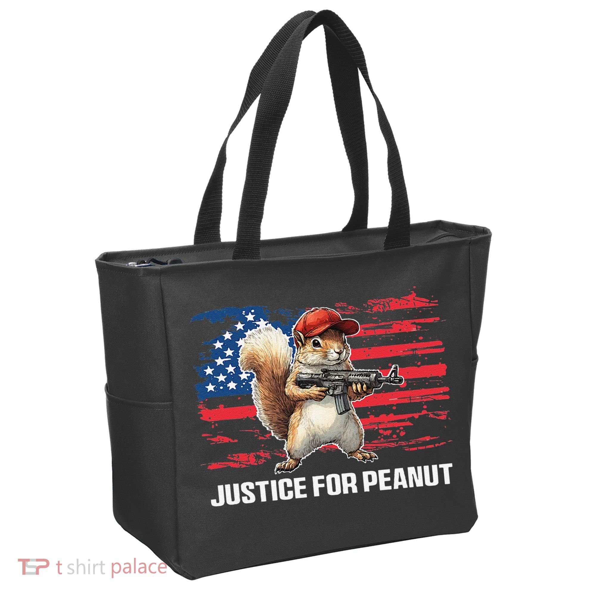 Justice For Peanut The Squirrel Peanut Squirrel Pnut Tote Bag