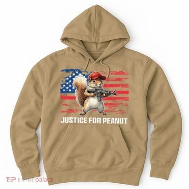 Justice For Peanut The Squirrel Peanut Squirrel Pnut Hoodie