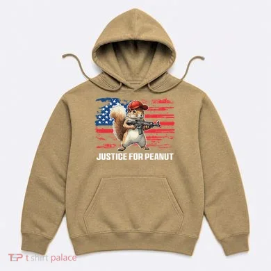 Justice For Peanut The Squirrel Peanut Squirrel Pnut Hoodie