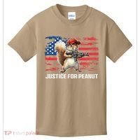Justice For Peanut The Squirrel Peanut Squirrel Pnut Kids T-Shirt thumb 0