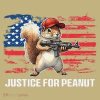 Justice For Peanut The Squirrel Peanut Squirrel Pnut Kids T-Shirt thumb 2