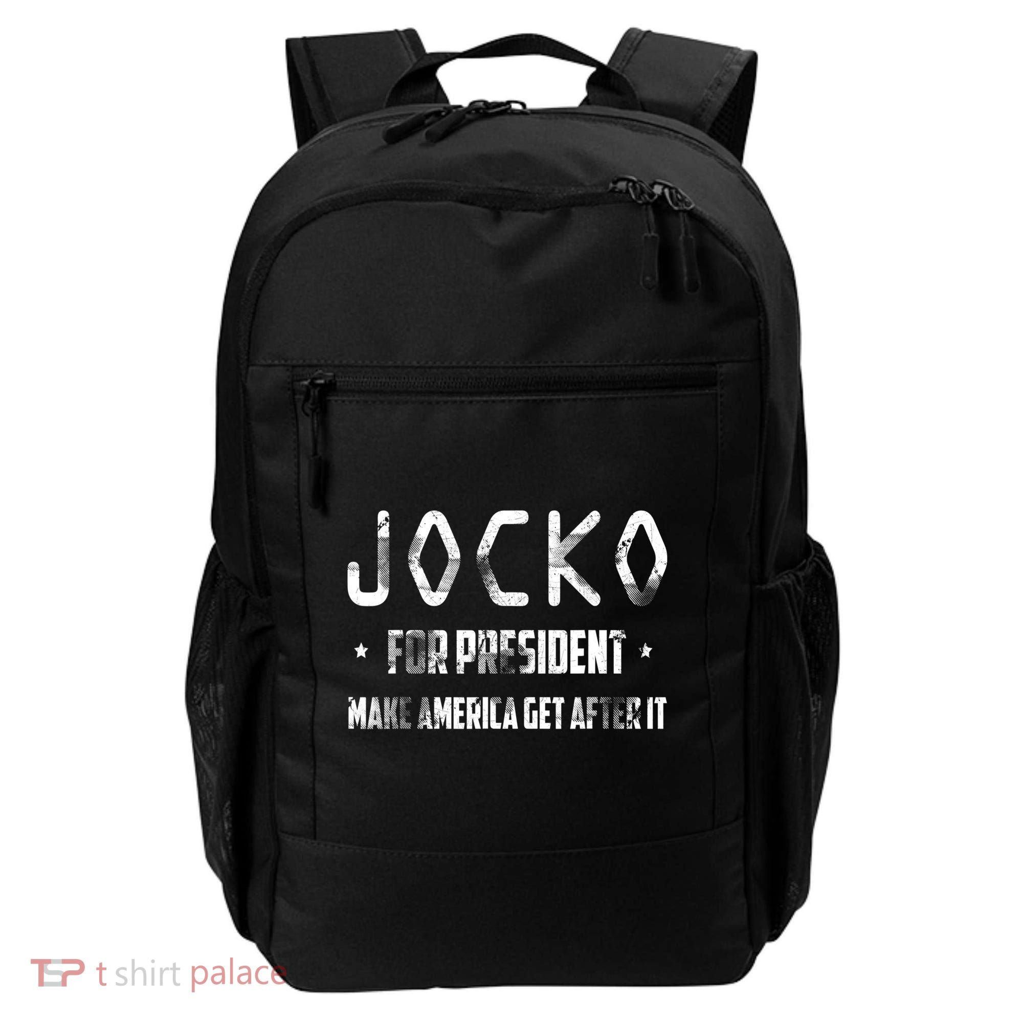 Jocko For President Make America Get After It Black Backpack