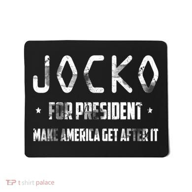 Jocko For President Make America Get After It Black Mousepad