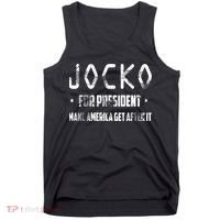 Jocko For President Make America Get After It Black Tank Top thumb 0