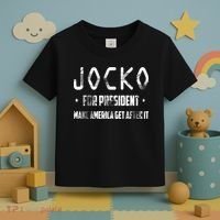 Jocko For President Make America Get After It Black Toddler T-Shirt thumb 3