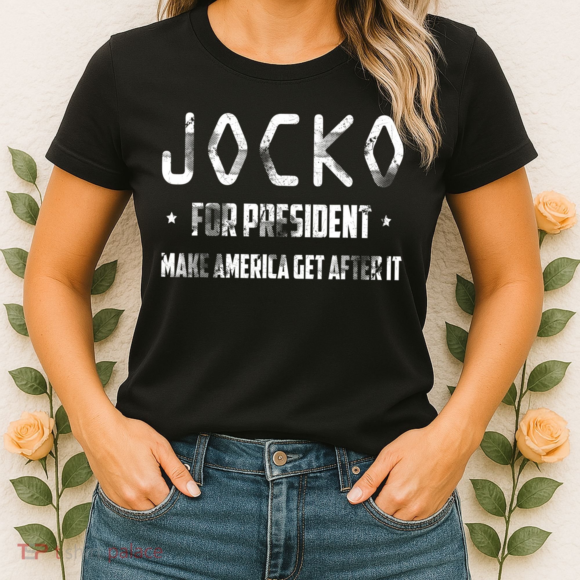 Jocko For President Make America Get After It Black Women's T-Shirt