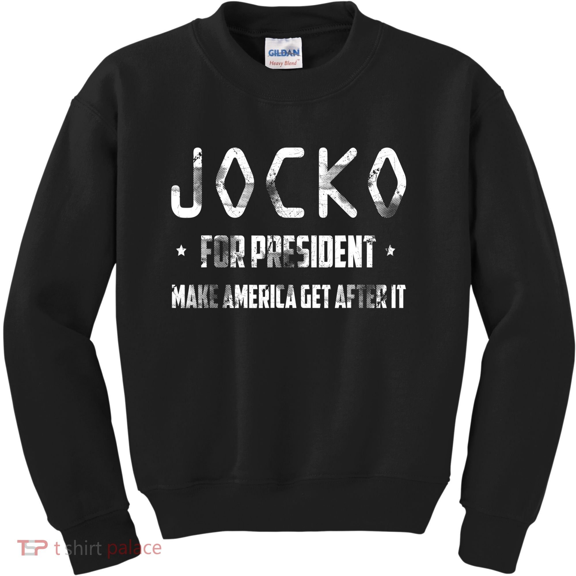 Jocko For President Make America Get After It Black Kids Sweatshirt