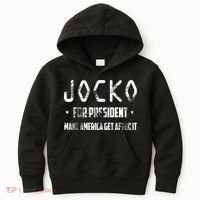 Jocko For President Make America Get After It Black Kids Hoodie thumb 0